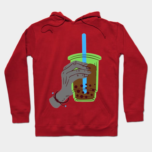 Coffee juice Hoodie by Mr hicham